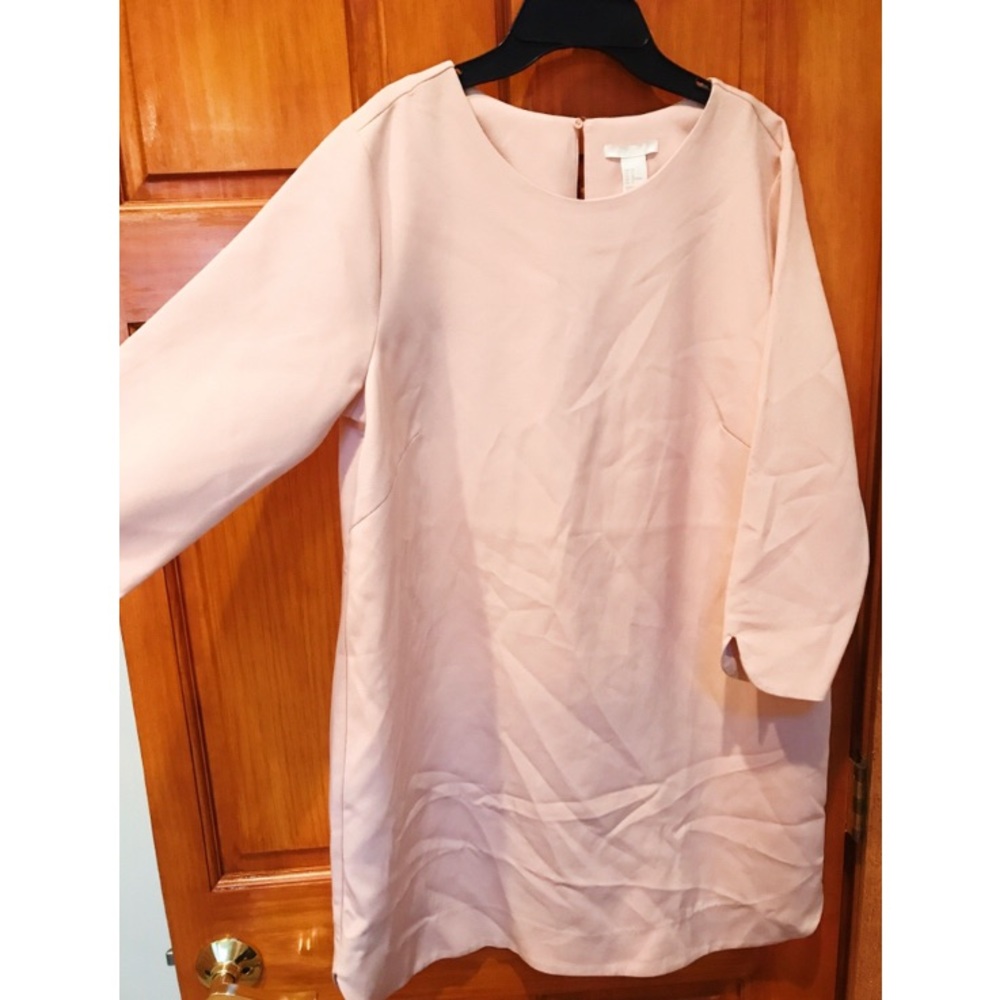 H&M Nude Shift Dress